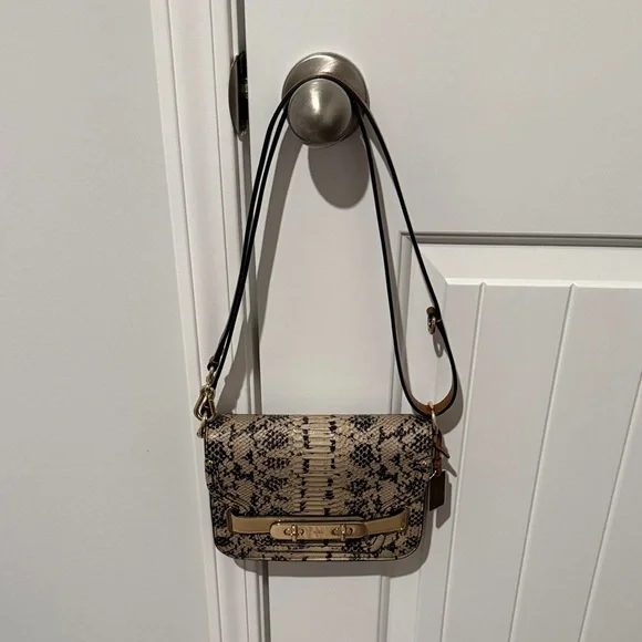 Coach Exotic Embossed Swagger Crossbody - Picture 10 of 12